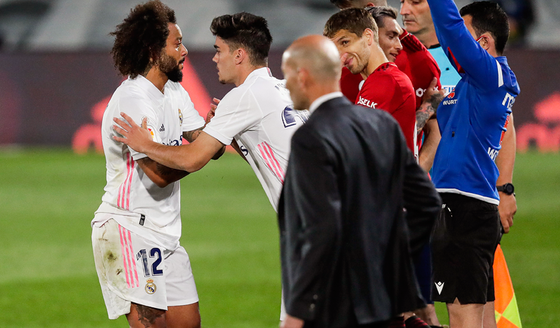 Foto: Miguel – Marcelo, pierwszy pojedynek pod wodzą Ancelottiego