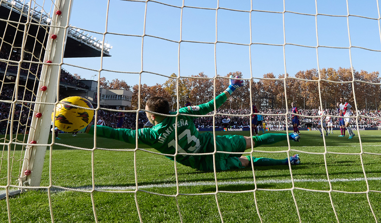 Foto: 14. kolejka: Barcelona zremisowała w Vallecas