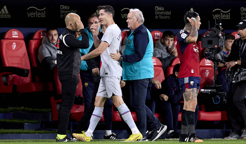 Foto: Lewandowski: Nie chcę wierzyć, że komisja w Madrycie specjalnie dodała mi zawieszenie