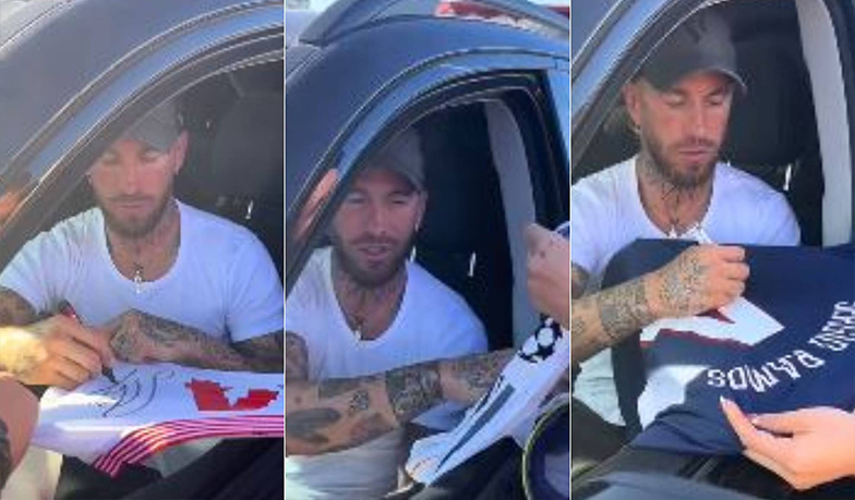 Foto: Dlaczego Ramos nie podpisał się na koszulce Realu?