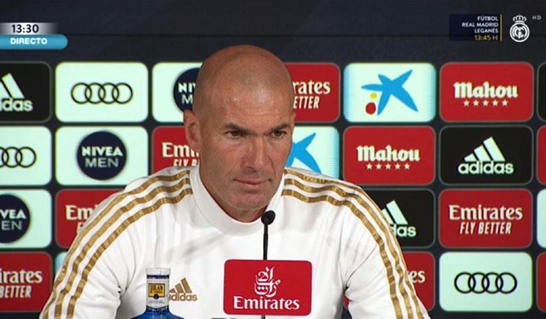 Foto: Zidane: Trzeba wyciągnąć tutaj Bale'a, żeby sam powiedział wam, co myśli