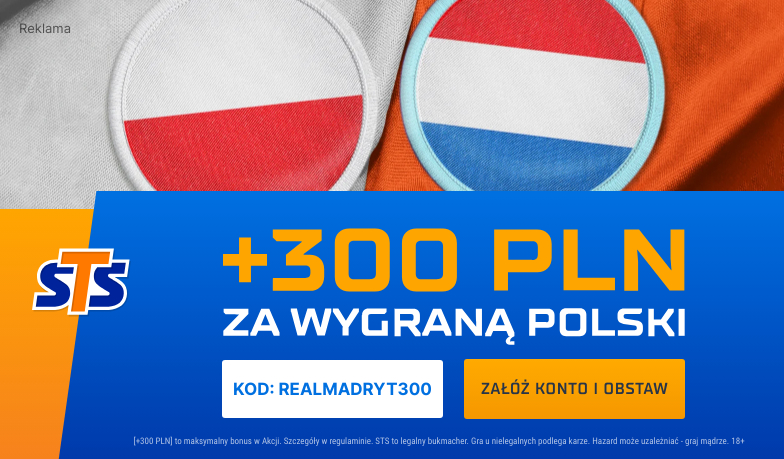Foto: 300 zł za wygraną Polski z Holandią!