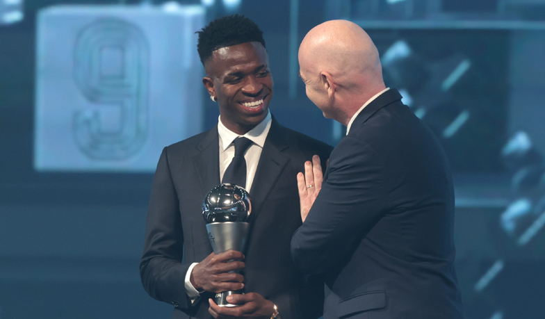 Foto: Vinícius wygrał u piłkarzy i fanów, Rodri u trenerów i dziennikarzy