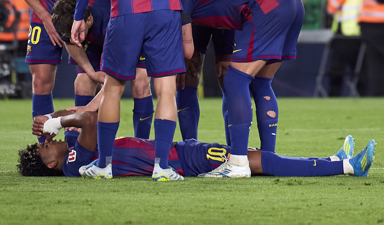 Barcelona wygrywa z Celtą, ale opłaca to możliwą kontuzją Yamala