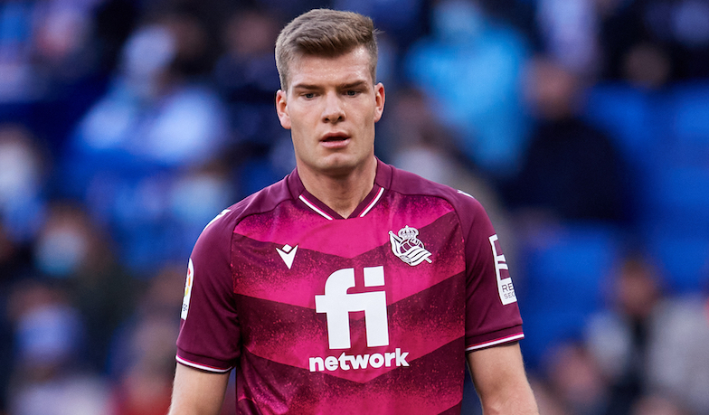 Foto: Sørloth i jego niedoszły transfer do Realu