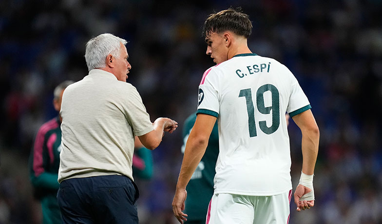 AS: Espí błyskawicznie przekonał do siebie Mourinho