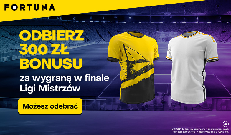 Foto: 300 zł za zwycięzcę w finale Ligi Mistrzów