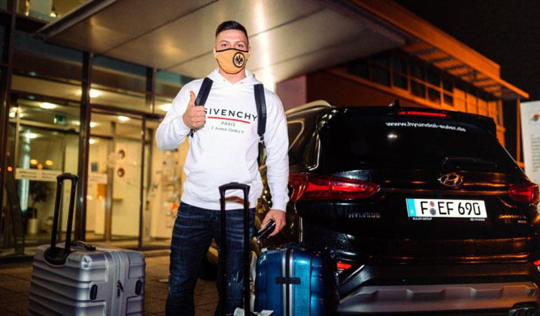 Foto: Jović jest już we Frankfurcie!