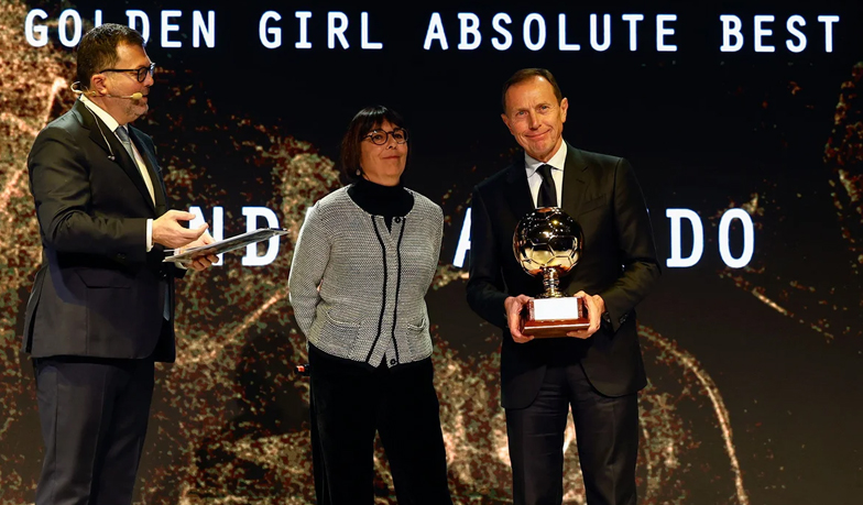 Foto: Linda Caicedo z nagrodą Golden Girl 2023