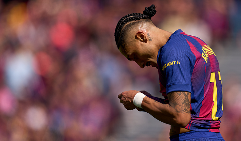 Oficjalnie: Raphinha wypada z gry na pięć tygodni