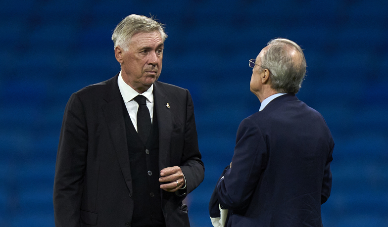 Foto: MARCA: Pełna harmonia między Florentino Perezem a Ancelottim