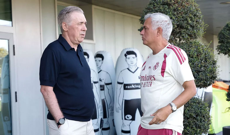 Ancelotti odwiedził Real Madryt w Valdebebas