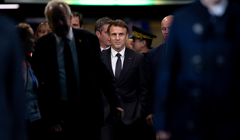 Foto: Macron: Widziałem się z ojcem Mbappé i zadałem mu pytanie