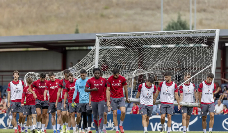 Foto: Osasuna trenuje już od trzech tygodni i jest po trzech sparingach