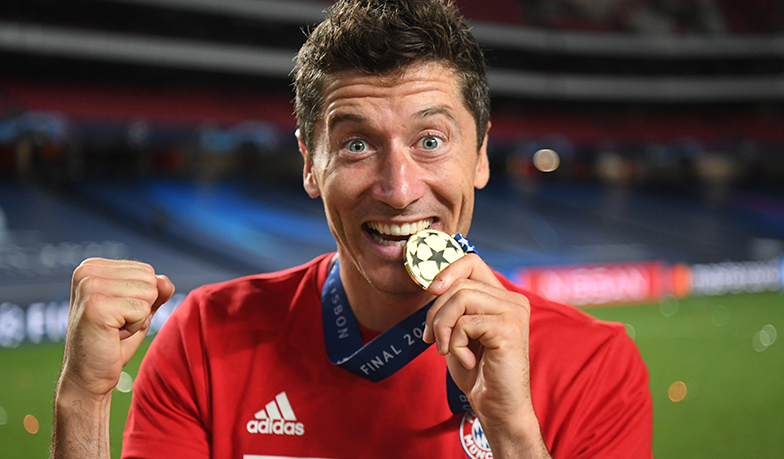 Foto: Lewandowski Piłkarzem Roku UEFA