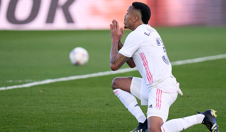 Foto: Odriozola i Militão z problemami mięśniowymi