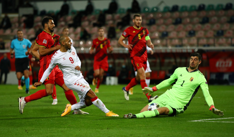 Foto: Awans Belgii pomimo błędu Courtois [VIDEO]