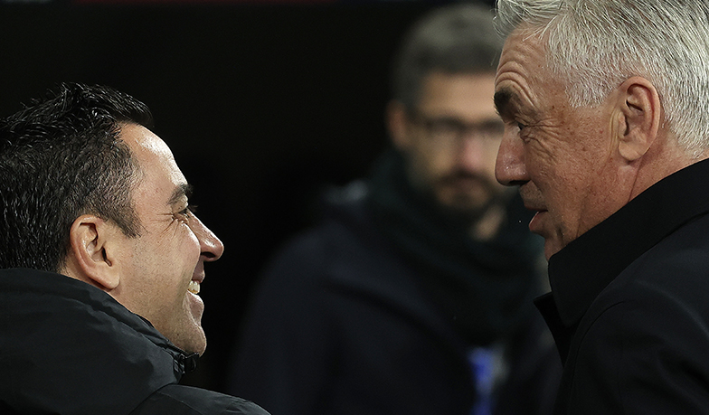 Foto: Ancelotti i Xavi po raz dziewiąty