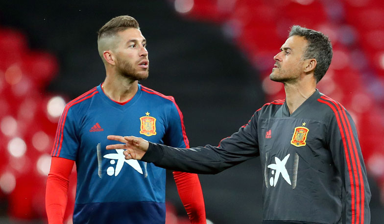 Foto: Luis Enrique: Kiedy poznałem Ramosa, zostałem miło zaskoczony