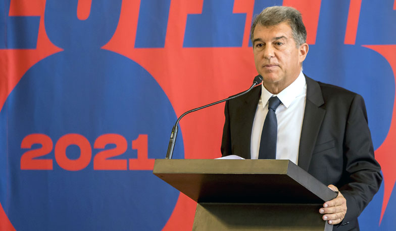 Foto: Laporta: Nie mogę się doczekać, by wrzucić Realowi szóstkę