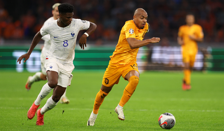 Foto: Francja z awansem na Euro, dublet Mbappé