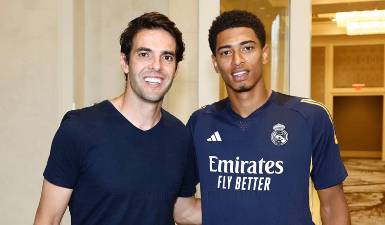 Foto: Kaká odwiedził Real Madryt w Orlando