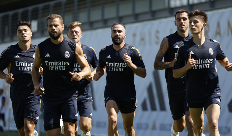 Foto: Pierwszy trening Realu Madryt w Los Angeles [NA ŻYWO]
