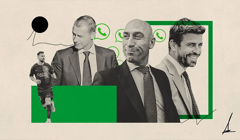 Foto: Messi, Rubiales i Piqué negocjowali z UEFA, aby „przekierować” pieniądze na niektórych graczy