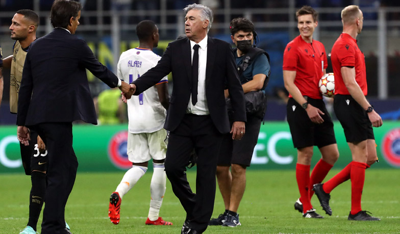 Foto: Ancelotti: W drugiej połowie Inter zapłacił za mocny pressing