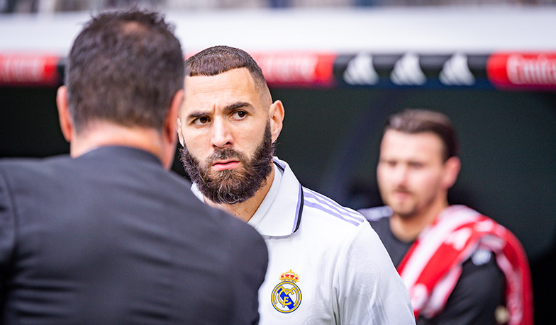 Foto: Benzema grał przez 80 minut z rozciętą stopą