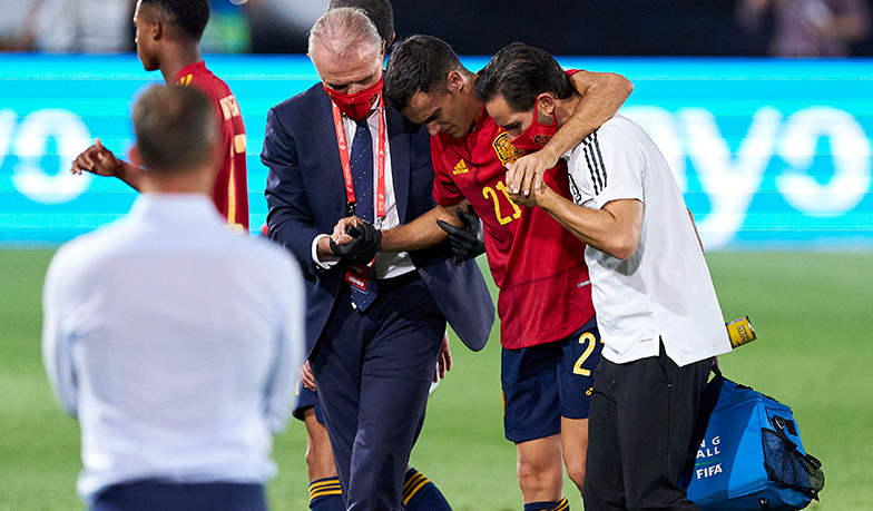 Foto: Reguilón zszedł z kontuzją