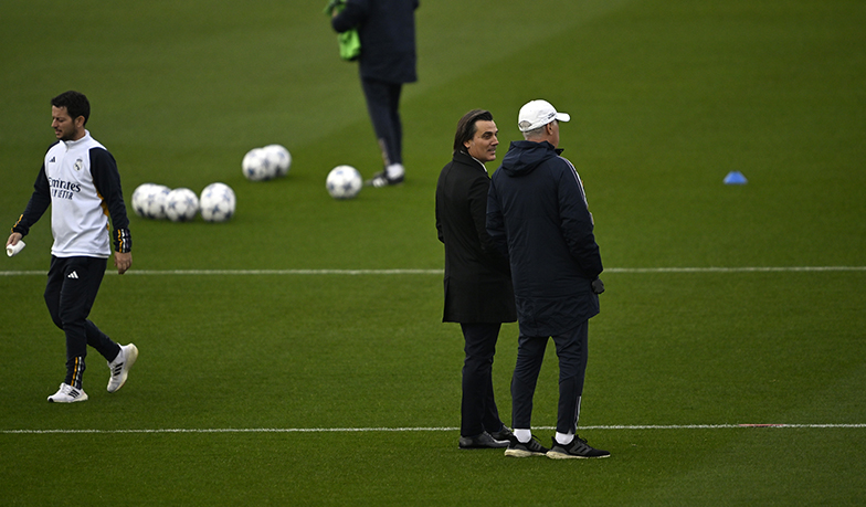 Foto: Vincenzo Montella gościł na treningu Realu