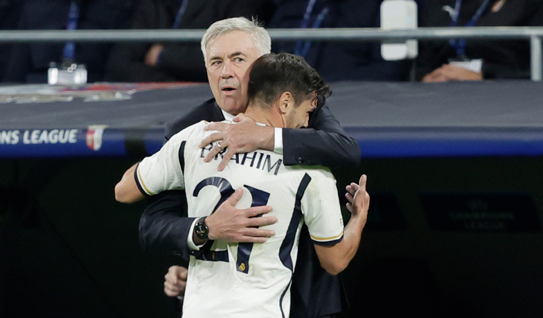 Foto: Ancelotti: Brahim zasługuje na to, by grać więcej