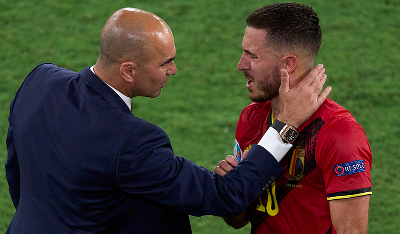 Foto: Roberto Martínez: Hazard jest naszym kapitanem i całkowicie w niego wierzymy