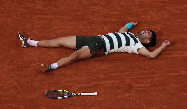 Foto: Alcaraz wygrywa French Open po wielkiej remontadzie