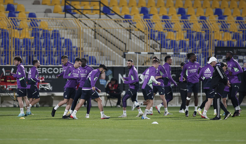 Foto: Ostatni trening przed finałem z Barceloną