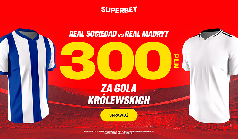 Foto: Wystarczy, że Real strzeli dziś gola i… 300 zł może być twoje!