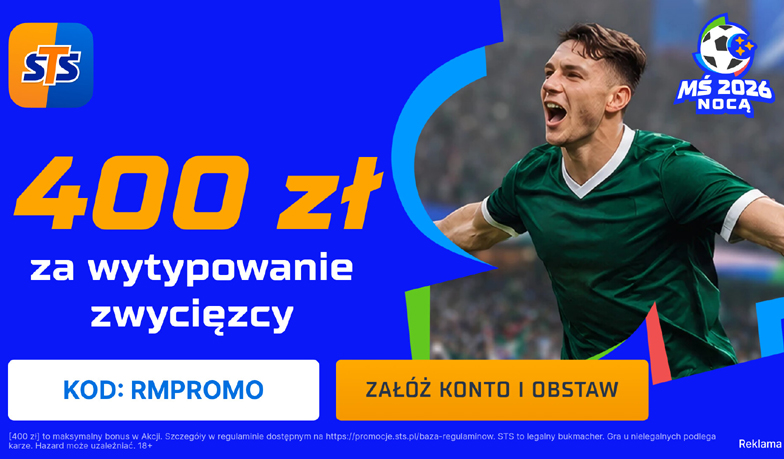 400 zł za zwycięstwo Francji w meczu z Paragwajem!