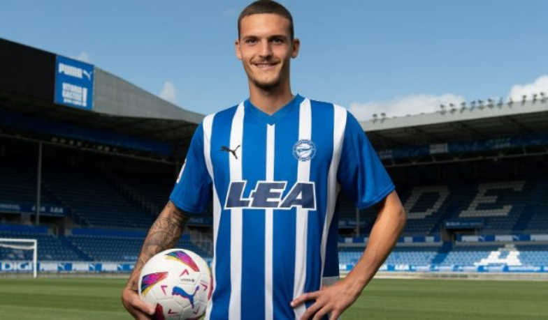 Foto: Rafa Marín i jego dwa cele