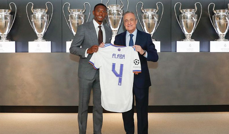 Foto: Alaba otrzymał numer 4!