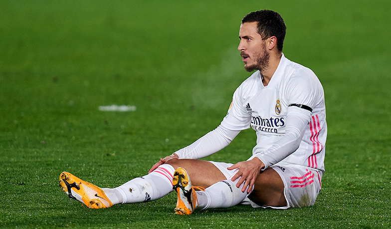 Foto: Hazard zszedł z kontuzją