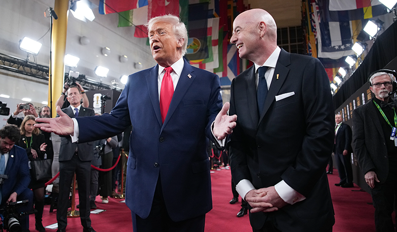 Trump: Jak byście się czuli, gdybyśmy wykluczyli Messiego, bo wpadł na innego zawodnika? Albo Ronaldo?
