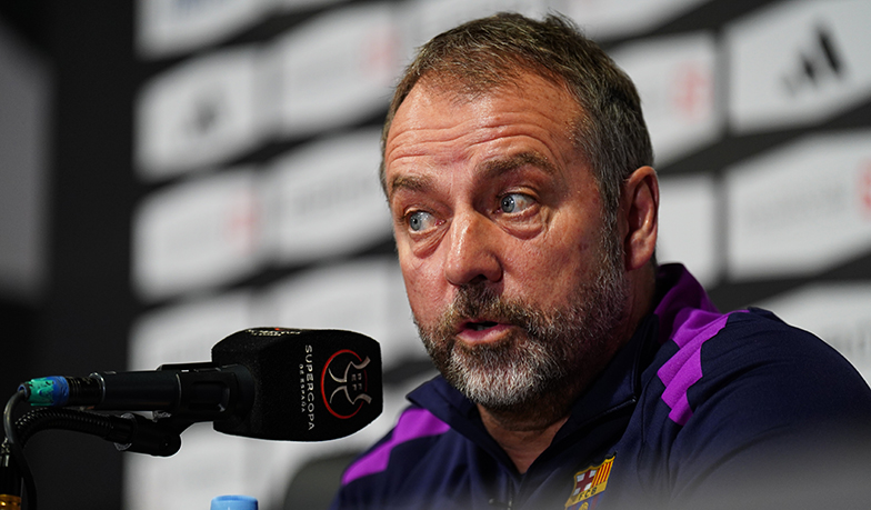 Foto: Flick: Chcemy grać jak Barça, a styl Barçy jest inny niż styl Realu Madryt