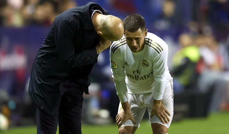 Foto: Zidane: Uraz Hazarda nie wygląda dobrze
