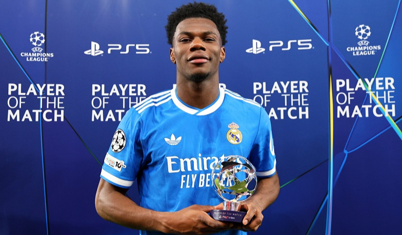 Foto: Tchouaméni MVP meczu w Lizbonie