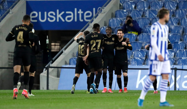 Foto: 28. kolejka: Barcelona demoluje Sociedad, Atlético wyszarpało zwycięstwo