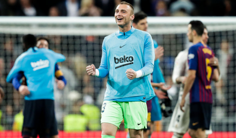 Foto: Cillessen przed debiutem na Bernabéu
