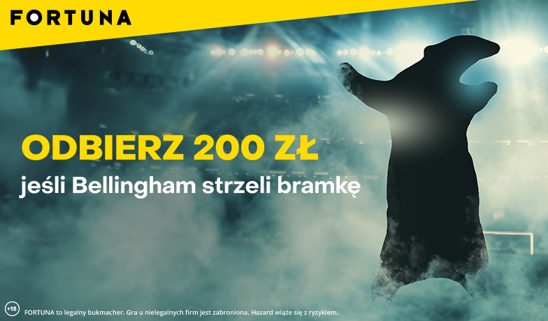 Foto: 200 złotych za gola Bellinghama!