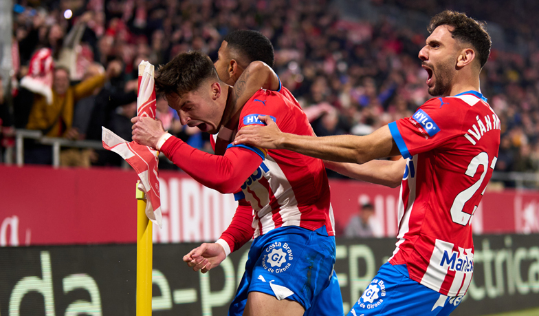 Foto: 19. kolejka: Girona wygrywa z Atlético 4:3, hat-trick Moraty nie pomógł