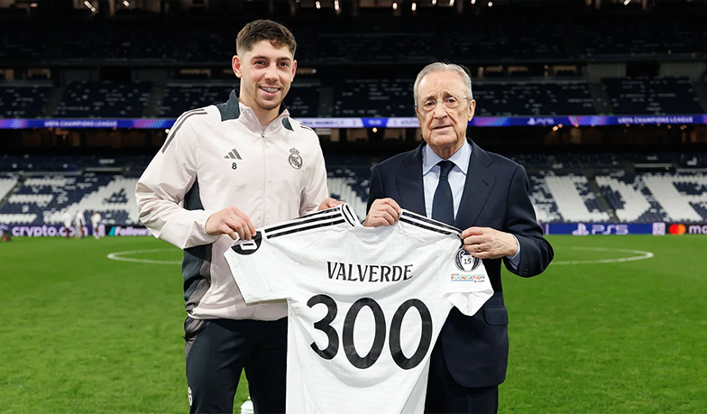 Foto: 300. mecz Valverde w Realu Madryt